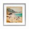 Stupell Industries Vintage Summer Beach Day Framed Print Under Glass, design by Marina Drasnin